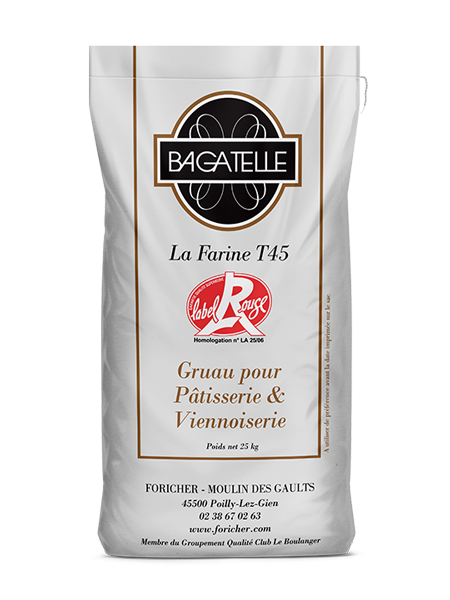 Farine de Gruau Rouge T45 Blé 25kg- , Achat, Vente